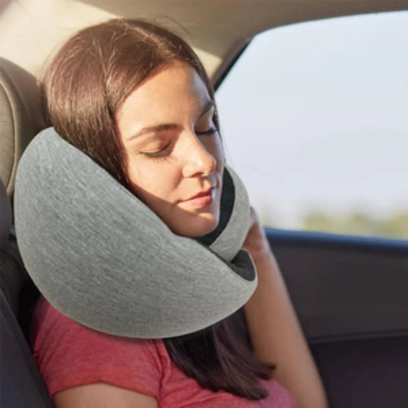 Durable Travel Neck Pillow - U-Shaped Cushion