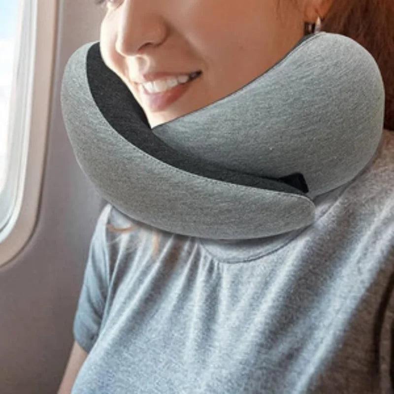 Durable Travel Neck Pillow - U-Shaped Cushion